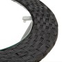 Set de sofás en forma de L 2 pzas cojines ratán sintético negro de vidaXL, Conjuntos de jardín - Ref: Foro24-319657, Precio: ...
