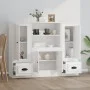 Tall sideboards 3 pieces white plywood by vidaXL, Sideboards - Ref: Foro24-3185311, Price: 219,47 €, Discount: %