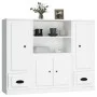 Tall sideboards 3 pieces white plywood by vidaXL, Sideboards - Ref: Foro24-3185311, Price: 219,47 €, Discount: %