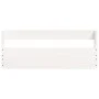 Estantes de zapatos de pared 2 uds madera pino blanco 59x9x23cm de vidaXL, Zapateros y organizadores de calzado - Ref: Foro24...