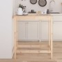 Mesa alta de bar madera maciza de pino 100x50x110 cm de vidaXL, Mesas de cocina y de comedor - Ref: Foro24-833265, Precio: 71...