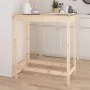 High bar table solid pine wood 100x50x110 cm by vidaXL, Kitchen and dining tables - Ref: Foro24-833265, Price: 70,22 €, Disco...
