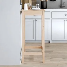Hoher Stehtisch aus massivem Kiefernholz 50x50x110 cm von vidaXL, Küchen- und Esstische - Ref: Foro24-833263, Preis: 54,40 €,...