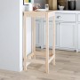 Mesa alta de bar madera maciza de pino 50x50x110 cm de vidaXL, Mesas de cocina y de comedor - Ref: Foro24-833263, Precio: 56,...