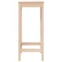 Mesa alta de bar madera maciza de pino 50x50x110 cm de vidaXL, Mesas de cocina y de comedor - Ref: Foro24-833263, Precio: 54,...
