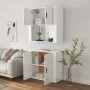 Aparador alto madera contrachapada blanco de vidaXL, Aparadores - Ref: Foro24-3185351, Precio: 159,67 €, Descuento: %