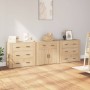 Aparadores 3 piezas madera contrachapada color roble sonoma de vidaXL, Aparadores - Ref: Foro24-3185426, Precio: 279,75 €, De...