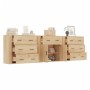 Aparadores 3 piezas madera contrachapada color roble sonoma de vidaXL, Aparadores - Ref: Foro24-3185426, Precio: 279,75 €, De...