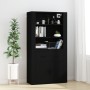 Aparador alto madera contrachapada negro de vidaXL, Aparadores - Ref: Foro24-3185376, Precio: 132,18 €, Descuento: %