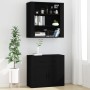 Aparador alto madera contrachapada negro de vidaXL, Aparadores - Ref: Foro24-3185376, Precio: 132,18 €, Descuento: %