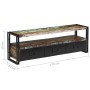 Mueble de TV madera maciza reciclada 120x30x40 cm de vidaXL, Muebles TV - Ref: Foro24-244844, Precio: 150,55 €, Descuento: %