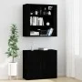 Hohes Sideboard Sperrholz schwarz von vidaXL, Sideboards - Ref: Foro24-3185360, Preis: 139,56 €, Rabatt: %