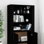 Hohes Sideboard Sperrholz schwarz von vidaXL, Sideboards - Ref: Foro24-3185360, Preis: 139,56 €, Rabatt: %