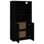 Hohes Sideboard Sperrholz schwarz von vidaXL, Sideboards - Ref: Foro24-3185360, Preis: 139,56 €, Rabatt: %
