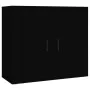 Hohes Sideboard Sperrholz schwarz von vidaXL, Sideboards - Ref: Foro24-3185360, Preis: 139,56 €, Rabatt: %
