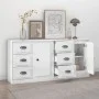 Sideboards 2 Stk. Sperrholz glänzend weiß von vidaXL, Sideboards - Ref: Foro24-3185225, Preis: 164,45 €, Rabatt: %