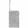 Concrete gray LED dressing table 130x50x132.5 cm by vidaXL, Bedroom Dressers - Ref: Foro24-3185347, Price: 161,86 €, Discount: %