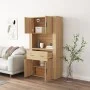 Aparador alto madera contrachapada color roble de vidaXL, Aparadores - Ref: Foro24-3185370, Precio: 172,32 €, Descuento: %
