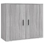 Aparador alto de madera contrachapada gris Sonoma de vidaXL, Aparadores - Ref: Foro24-3185365, Precio: 154,15 €, Descuento: %