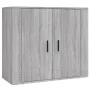 Aparador alto de madera contrachapada gris Sonoma de vidaXL, Aparadores - Ref: Foro24-3185365, Precio: 150,84 €, Descuento: %
