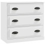 Aparadores 2 piezas madera contrachapada blanco de vidaXL, Aparadores - Ref: Foro24-3185239, Precio: 192,56 €, Descuento: %