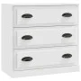 Aparadores 2 piezas madera contrachapada blanco de vidaXL, Aparadores - Ref: Foro24-3185239, Precio: 189,55 €, Descuento: %