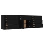 Aparadores 3 piezas madera contrachapada negro de vidaXL, Aparadores - Ref: Foro24-3185424, Precio: 267,53 €, Descuento: %