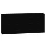 Aparadores 2 uds madera contrachapada negro de vidaXL, Aparadores - Ref: Foro24-3185408, Precio: 194,34 €, Descuento: %