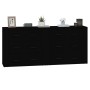 Aparadores 2 uds madera contrachapada negro de vidaXL, Aparadores - Ref: Foro24-3185408, Precio: 197,33 €, Descuento: %