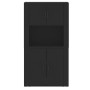 Aparador alto madera contrachapada negro de vidaXL, Aparadores - Ref: Foro24-3185352, Precio: 172,18 €, Descuento: %