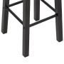 Taburetes de cocina 2 unidades MDF negros de vidaXL, Taburetes de cocina - Ref: Foro24-284388, Precio: 63,17 €, Descuento: %