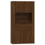 Aparador alto madera contrachapada marrón roble de vidaXL, Aparadores - Ref: Foro24-3185374, Precio: 135,96 €, Descuento: %