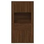 Aparador alto madera contrachapada marrón roble de vidaXL, Aparadores - Ref: Foro24-3185374, Precio: 135,96 €, Descuento: %