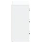 Aparadores 2 piezas madera contrachapada blanco de vidaXL, Aparadores - Ref: Foro24-3185407, Precio: 188,89 €, Descuento: %