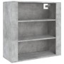 Aparador alto madera contrachapada gris hormigón de vidaXL, Aparadores - Ref: Foro24-3185379, Precio: 169,86 €, Descuento: %