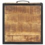 Mesita de noche de madera de mango rugosa 40x40x35 cm de vidaXL, Mesitas de noche - Ref: Foro24-288472, Precio: 72,93 €, Desc...