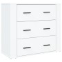 Aparador alto madera contrachapada blanco de vidaXL, Aparadores - Ref: Foro24-3185391, Precio: 154,36 €, Descuento: %