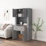 Aparador alto de madera contrachapada gris Sonoma de vidaXL, Aparadores - Ref: Foro24-3185373, Precio: 165,93 €, Descuento: %