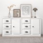 Aparadores 2 piezas madera contrachapada blanco de vidaXL, Aparadores - Ref: Foro24-3185223, Precio: 209,44 €, Descuento: %
