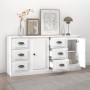 Aparadores 2 piezas madera contrachapada blanco de vidaXL, Aparadores - Ref: Foro24-3185223, Precio: 209,44 €, Descuento: %
