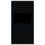 Aparador alto madera contrachapada negro de vidaXL, Aparadores - Ref: Foro24-3185384, Precio: 183,63 €, Descuento: %