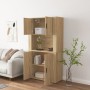 Aparador alto madera contrachapada color roble de vidaXL, Aparadores - Ref: Foro24-3185354, Precio: 160,35 €, Descuento: %