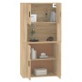 Aparador alto madera contrachapada color roble de vidaXL, Aparadores - Ref: Foro24-3185354, Precio: 160,35 €, Descuento: %
