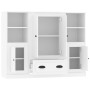 Aparadores altos 3 piezas madera contrachapada blanco de vidaXL, Aparadores - Ref: Foro24-3185319, Precio: 217,01 €, Descuent...