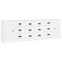 Aparadores 3 piezas madera contrachapada blanco de vidaXL, Aparadores - Ref: Foro24-3185287, Precio: 310,05 €, Descuento: %