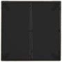 Mesa de jardín superficie de vidrio ratán PE negro 90x90x75 cm de vidaXL, Mesas de jardín - Ref: Foro24-319895, Precio: 113,4...