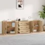 Sideboards 3 pieces sonoma oak plywood by vidaXL, Sideboards - Ref: Foro24-3185402, Price: 263,90 €, Discount: %