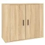 Sideboards 3 pieces sonoma oak plywood by vidaXL, Sideboards - Ref: Foro24-3185402, Price: 263,90 €, Discount: %