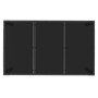 Mesa de jardín superficie de vidrio ratán PE negro 150x90x75 cm de vidaXL, Mesas de jardín - Ref: Foro24-319899, Precio: 178,...