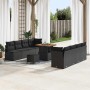 Conjunto de sofá de jardín con cojín Negro 80 x 80 x 71 cm en Sofás de exterior | Comprar online en Foru.es
